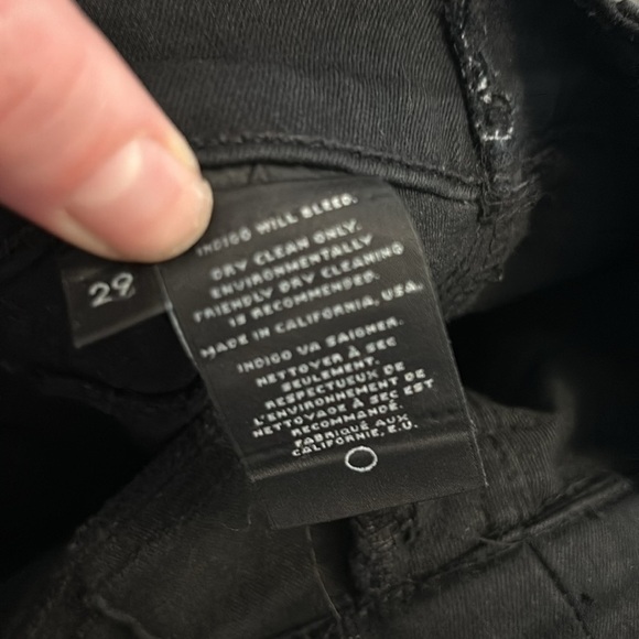 Black J Brand Super Skinny Jeans - Picture 6 of 7